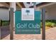 Sarasota National Golf Club sign, members only at 23402 Copperleaf Dr, Venice, FL 34293