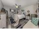 Spacious bedroom with comfortable furnishings and coastal decor at 335 Englewood Isles Pkwy # 55, Englewood, FL 34223
