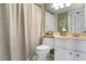 Clean bathroom with shower and vanity at 458 Cerromar Rd # 483, Venice, FL 34293