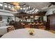 Elegant clubhouse bar with high-top seating and a full bar at 458 Cerromar Rd # 483, Venice, FL 34293