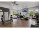 Fitness center with treadmills and weight machines at 458 Cerromar Rd # 483, Venice, FL 34293