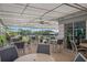 Relaxing outdoor patio area with tables and chairs at 458 Cerromar Rd # 483, Venice, FL 34293
