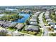 Community overview showcasing waterfront properties and landscaping at 4940 Thames Ln, Sarasota, FL 34238