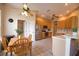 Spacious kitchen with stainless steel appliances and light wood cabinets at 4940 Thames Ln, Sarasota, FL 34238
