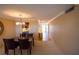 View from dining room to entryway and kitchen at 500 The Esplanade N # 306, Venice, FL 34285