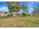 Spacious backyard with lush landscaping at 519 Rubens Dr # 519, Nokomis, FL 34275