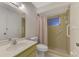 Updated bathroom with shower stall and grab bars at 519 Rubens Dr # 519, Nokomis, FL 34275