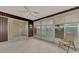 Sunroom with view and ceiling fan at 519 Rubens Dr # 519, Nokomis, FL 34275