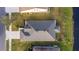 Rooftop view of house, driveway, and yard at 5217 Layton Dr, Venice, FL 34293