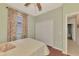 Bright bedroom with a queen-size bed and large closet at 5561 White Ibis Dr, North Port, FL 34287