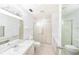 Clean bathroom with vanity, shower, and toilet at 6246 Green View Cir # 97, Sarasota, FL 34231
