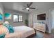 Main bedroom with a comfy bed and stylish dresser at 6670 Harmony Rd, North Port, FL 34287