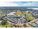 Aerial view of community features including golf course at 7023 Chickasaw Bayou Rd, Bradenton, FL 34203