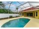 Home with large screened pool and patio at 7023 Chickasaw Bayou Rd, Bradenton, FL 34203