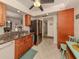 Bright kitchen with stainless steel appliances and granite countertops at 806 Capri Isles Blvd # 109, Venice, FL 34292