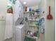 Convenient laundry room with stackable washer and dryer at 806 Capri Isles Blvd # 109, Venice, FL 34292