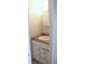 Small bathroom with sink, toilet and mirror at 808 S Green Cir, Venice, FL 34285