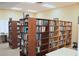 Quiet community library with numerous books and resources at 808 S Green Cir, Venice, FL 34285