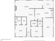 Floor plan showcasing a 2-bedroom, 2-bathroom home with garage at 854 Senda Plata # 22, Venice, FL 34293