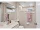 Clean bathroom with updated vanity and neutral decor at 858 Senda Plata # 20, Venice, FL 34293