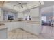 Spacious kitchen boasting ample counter space and white cabinetry at 858 Senda Plata # 20, Venice, FL 34293