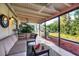 Large patio with seating area, providing ample outdoor space at 858 Senda Plata # 20, Venice, FL 34293