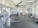 Modern gym equipped with weight machines, cardio equipment, and ample space for workouts at 11842 Sistine Ln, Venice, FL 34293