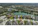 Aerial view showing home's location in a community at 12353 Auburndale Ct, Venice, FL 34293