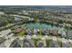 Aerial view showing home's location in a community at 12353 Auburndale Ct, Venice, FL 34293