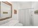 Well-appointed bathroom with a shower/tub combo and stylish finishes at 12353 Auburndale Ct, Venice, FL 34293