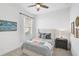 Cozy bedroom with a comfortable bed and calming decor at 12353 Auburndale Ct, Venice, FL 34293