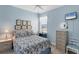 Bedroom with a queen-size bed and dresser at 13542 Abercrombie Dr, Englewood, FL 34223