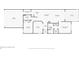 One-story home floor plan with 2 bedrooms at 13542 Abercrombie Dr, Englewood, FL 34223