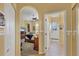View of bedroom and ensuite bathroom at 1584 Monarch Dr, Venice, FL 34293