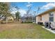 Large backyard with screened pool and patio at 1684 Ruiz St, North Port, FL 34286