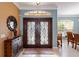 Bright and spacious entryway with double doors at 1684 Ruiz St, North Port, FL 34286