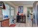 Kitchen features a coffee bar, pantry, and laundry room access at 1723 N Gondola Ct, Venice, FL 34293