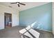 Bright bedroom with ceiling fan and access to bathroom at 19374 Rizzuto St, Venice, FL 34293