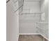 Spacious closet with wire shelving for ample storage at 23108 Banbury Way # 202, Venice, FL 34293