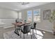 Spacious loft office with wooden desk and seating at 23108 Banbury Way # 202, Venice, FL 34293