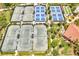 Community tennis and pickleball courts at 23108 Banbury Way # 202, Venice, FL 34293