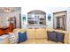 Bright kitchen with stainless steel appliances and white cabinets at 237 Southampton Ln # 275, Venice, FL 34293