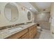 Spa-like bathroom with double vanity and walk-in shower at 255 The Esplanade N # 202, Venice, FL 34285