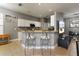 Kitchen with granite countertops and breakfast bar at 320 Langholm Dr, Venice, FL 34293