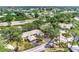 Aerial view of home and surrounding golf course community at 335 Pembroke S Ln # 229, Venice, FL 34293