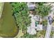 Bird's eye view of single-Gathering home near the water at 335 Pembroke S Ln # 229, Venice, FL 34293