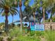 Venice Beach sign, showcasing the area's coastal charm at 335 Pembroke S Ln # 229, Venice, FL 34293