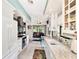 Bright kitchen, white cabinets, granite countertops, stainless steel appliances at 335 Pembroke S Ln # 229, Venice, FL 34293