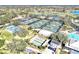Community tennis courts and pool at 335 Pembroke S Ln # 229, Venice, FL 34293