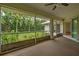 Enjoy the view from this screened porch at 339 Meadow Beauty Ct, Venice, FL 34293